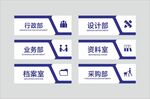 公司部门架构展示图