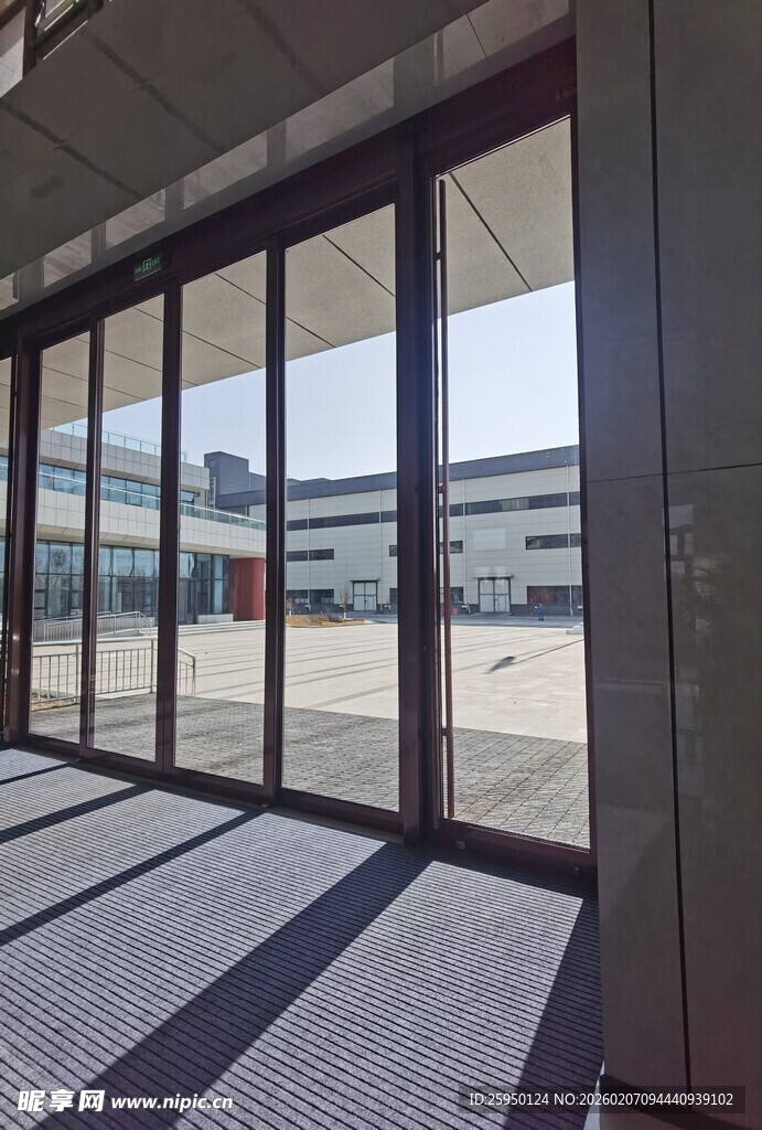 现代建筑室内外景观视野