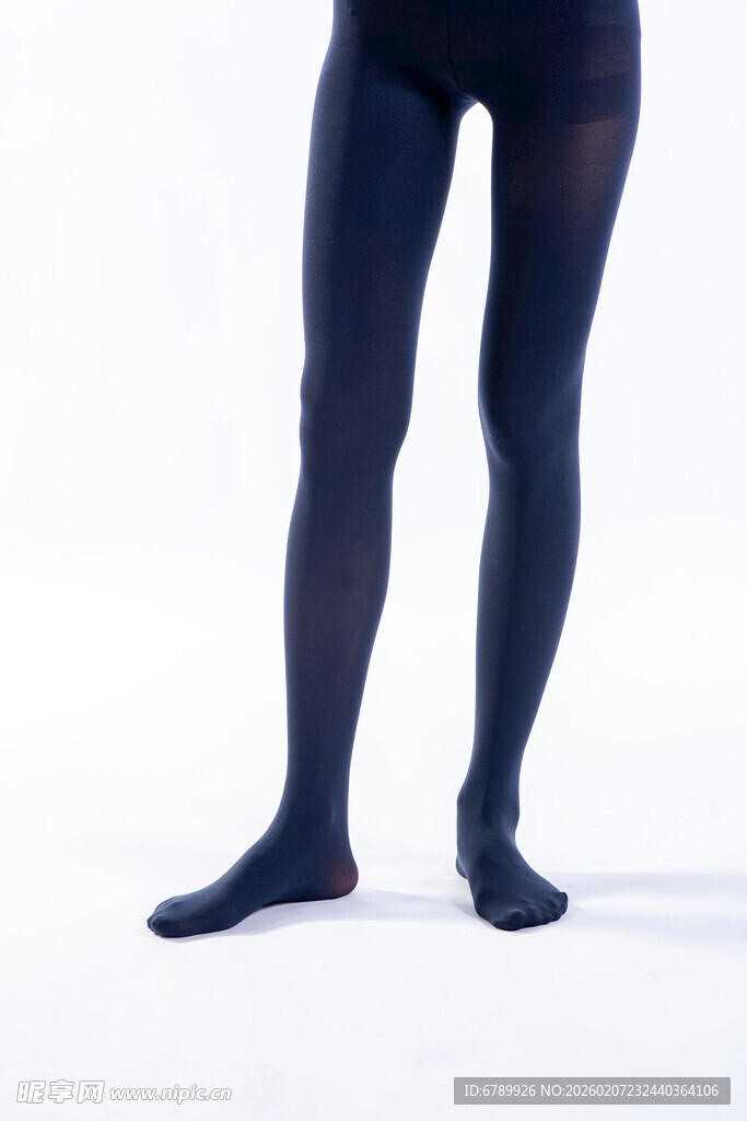 黑色紧身裤展示