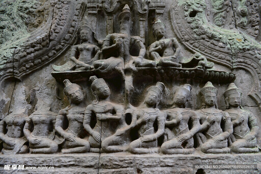 古老神秘的石雕艺术