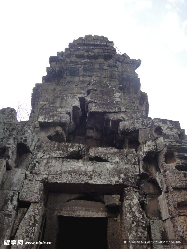 柬埔寨古老神秘的柬埔寨寺庙遗迹