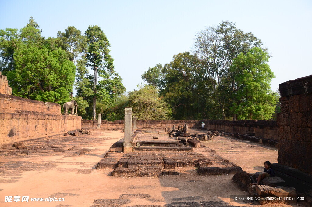古老遗迹遗址景观