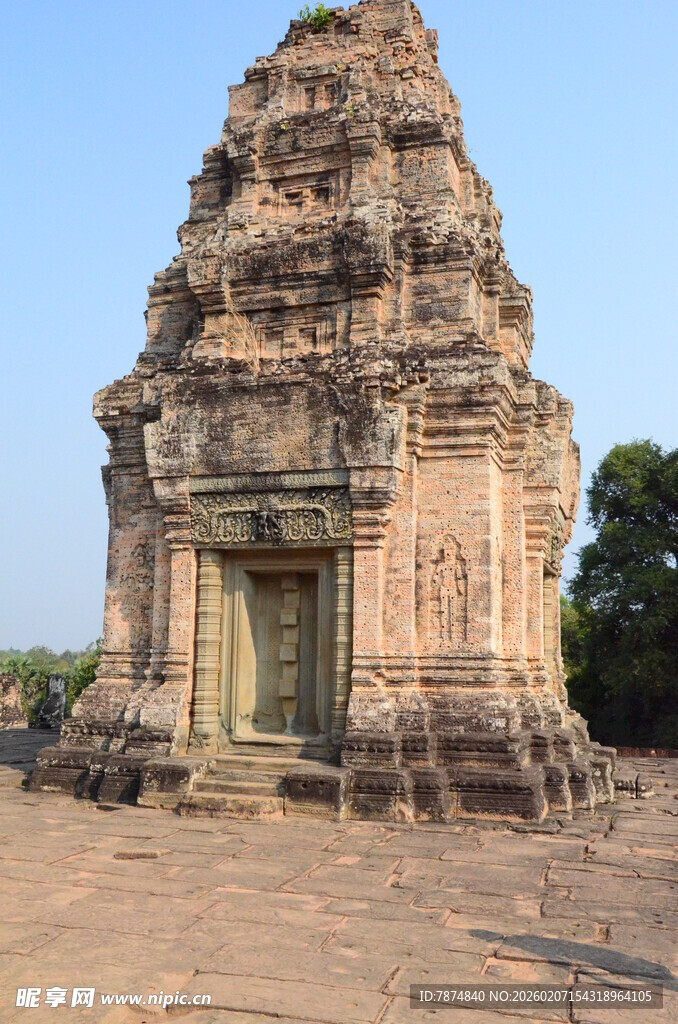 古老神秘的柬埔寨寺庙遗迹