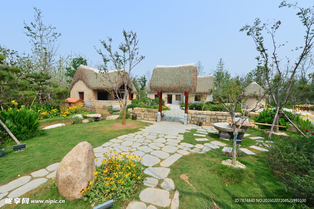 田园风庭院景观