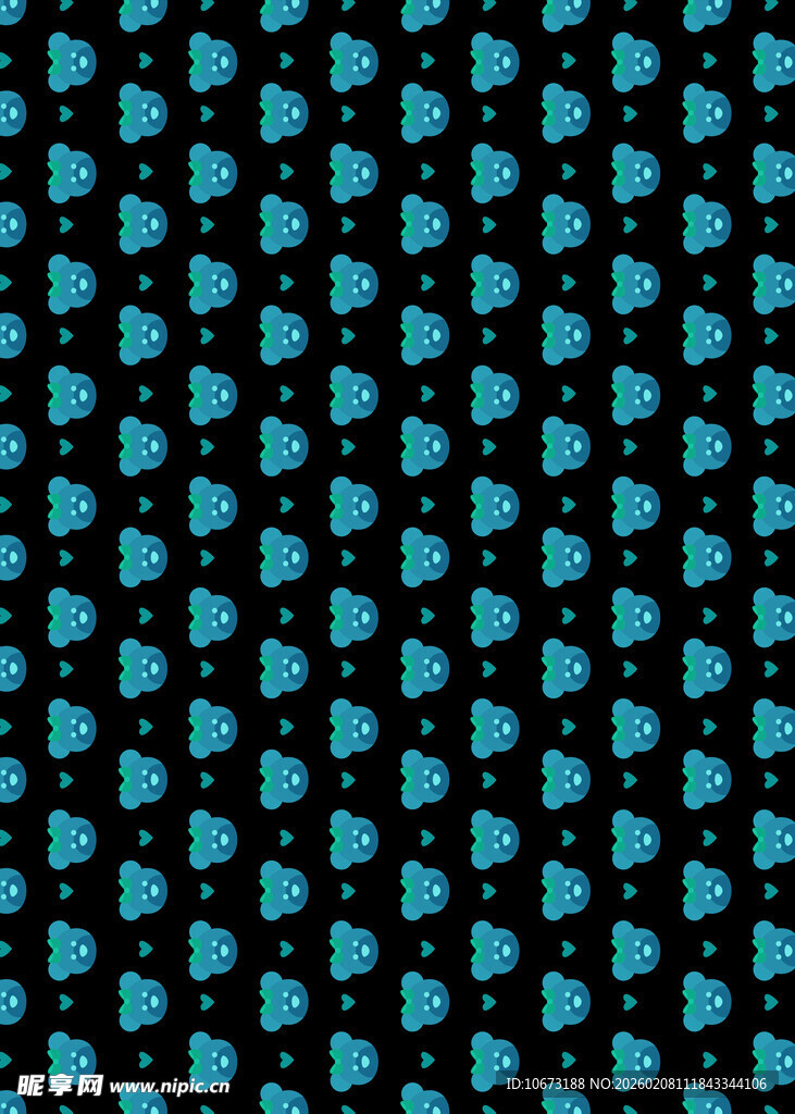 蓝黑相间几何图案背景