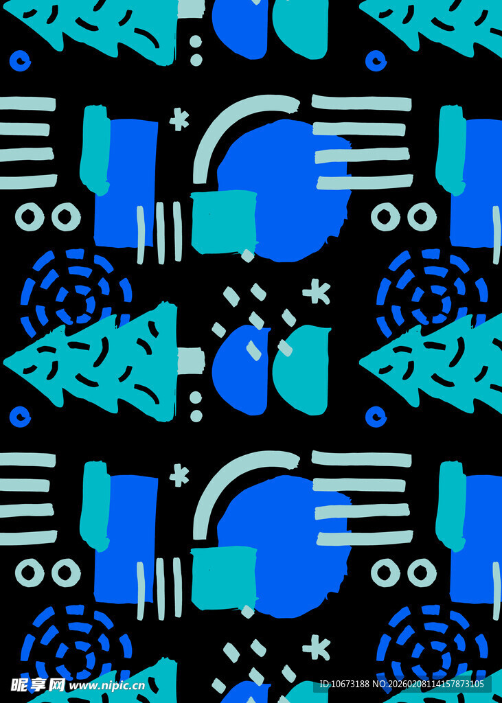 几何抽象图案背景设计