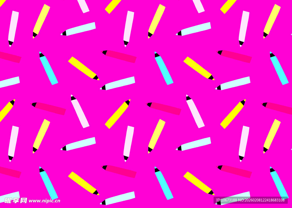 粉色背景多彩图案纹理