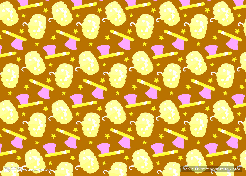 几何图案的多彩抽象背景