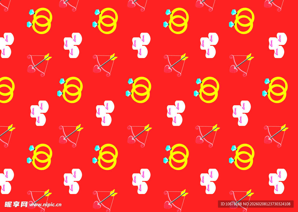 红色喜庆吉祥图案背景