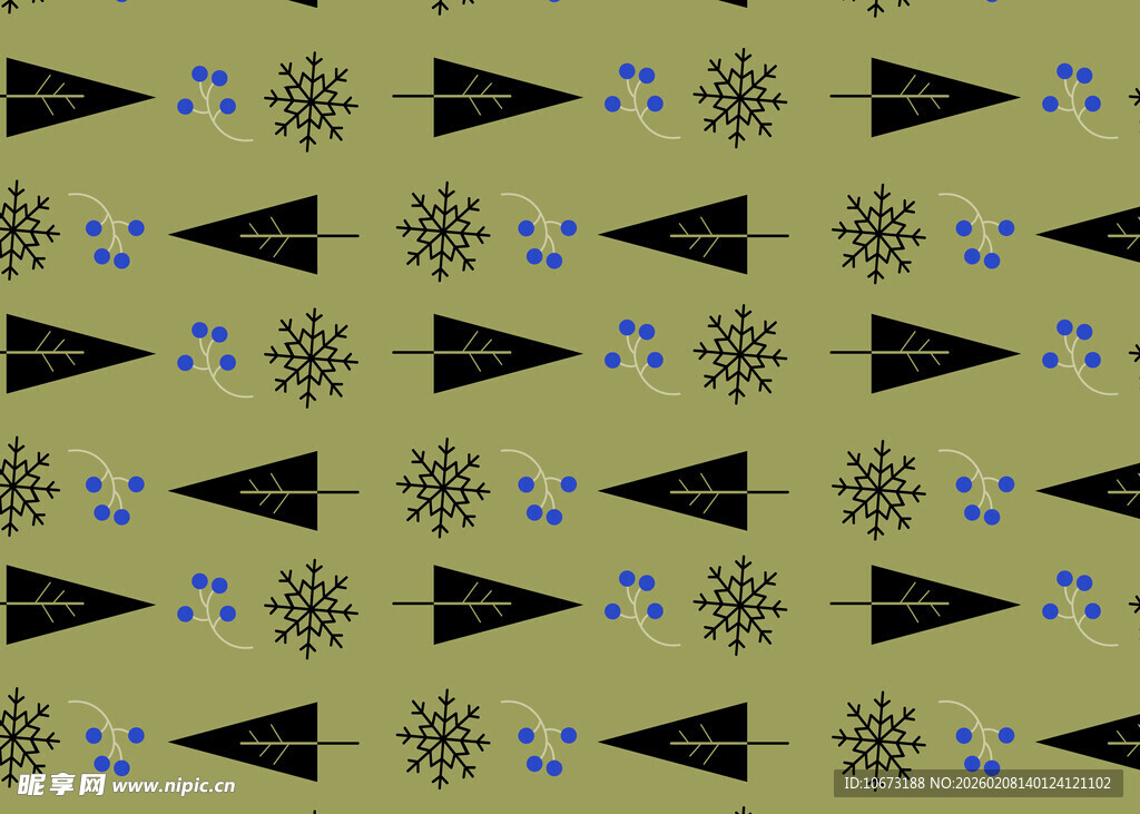 几何图案装饰背景图