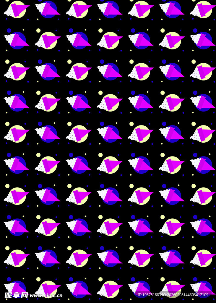 紫色花卉图案背景纹理