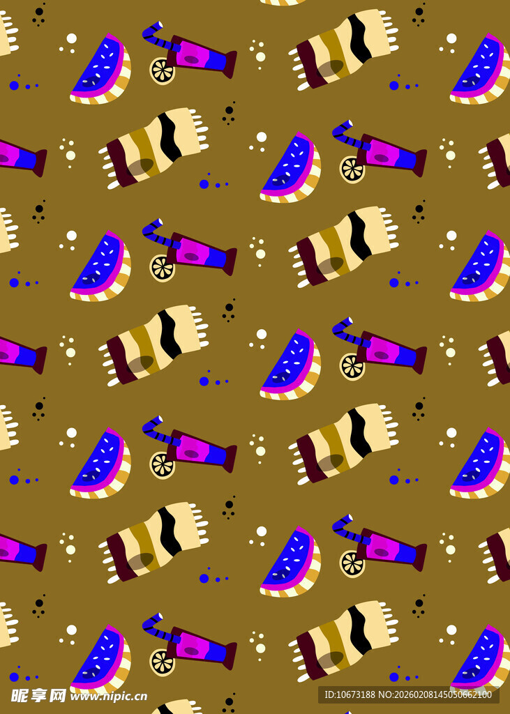 多彩蝴蝶图案背景纹理