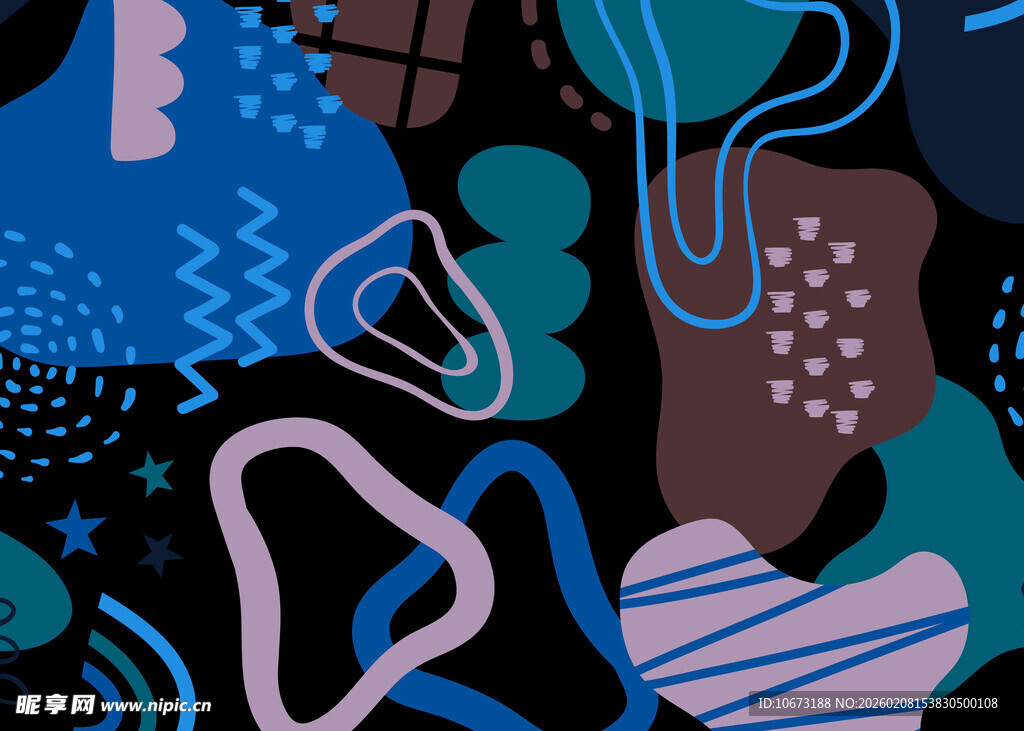 抽象几何图案背景设计