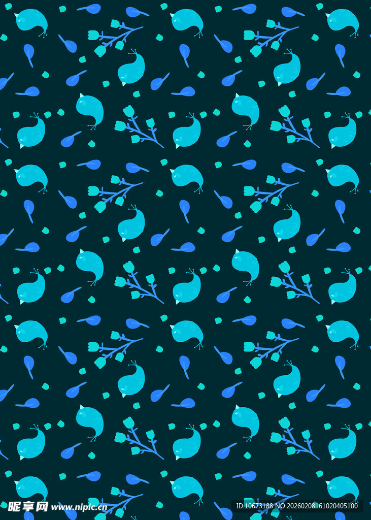 蓝黑渐变抽象图案纹理