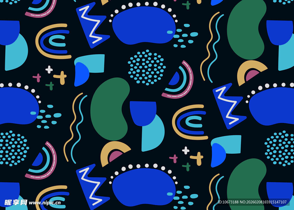 抽象几何图案背景设计