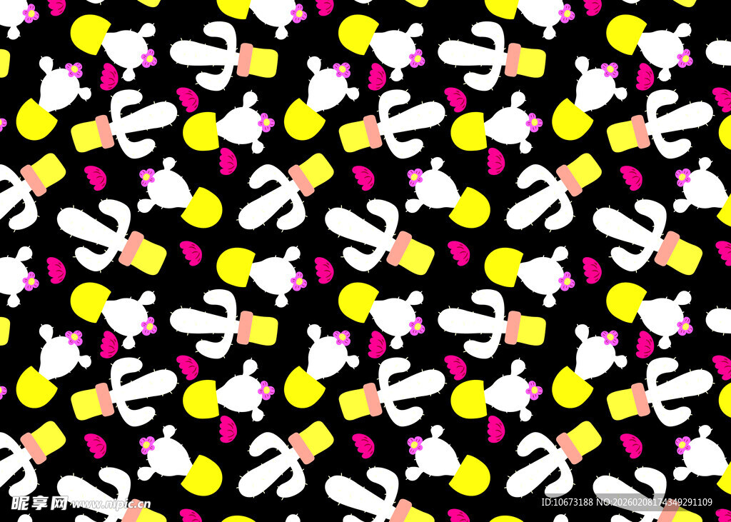 多彩几何图案抽象背景图