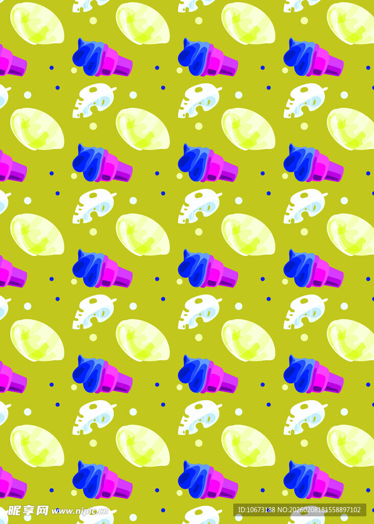 柠檬花卉图案背景