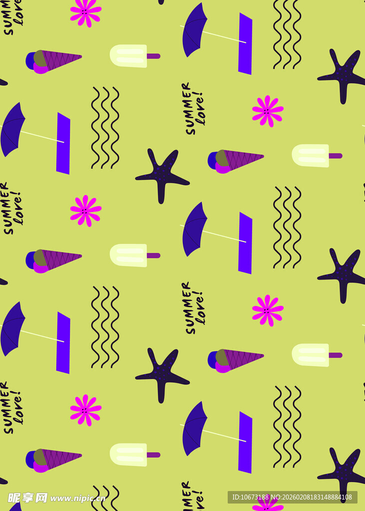 多彩抽象几何图案背景