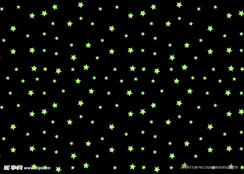 黑色背景上的绿色点状图案