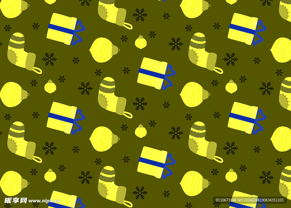 黄绿积木图案背景