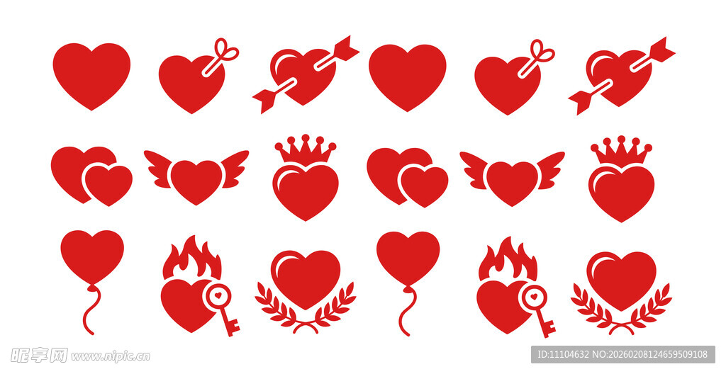 爱心图案