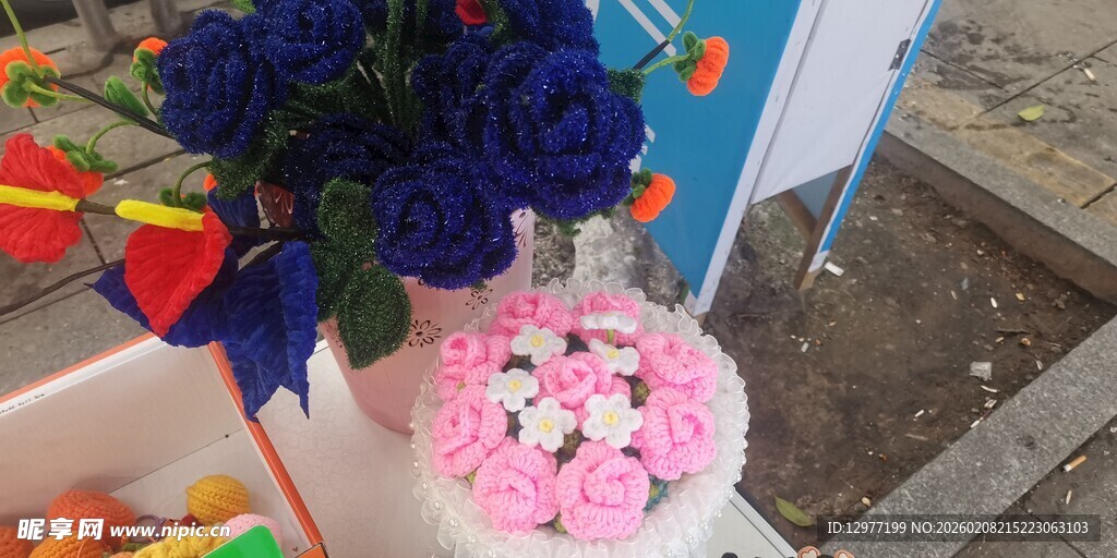 多彩花束展示