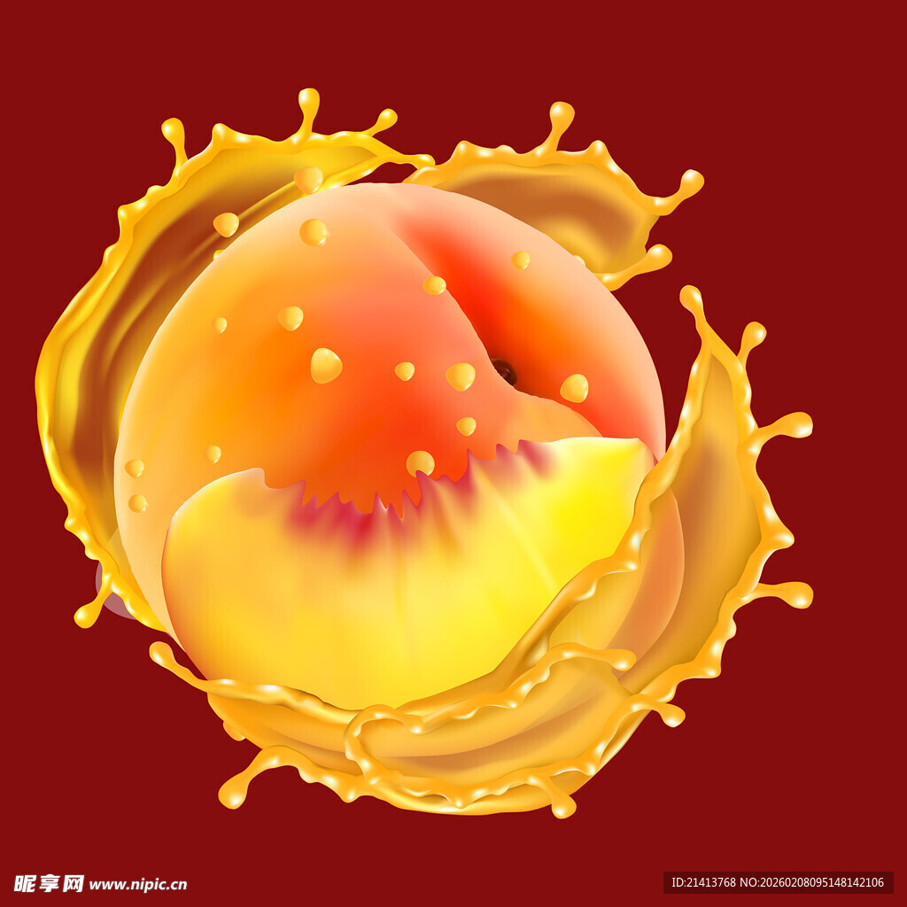 多汁蜜桃爆浆瞬间