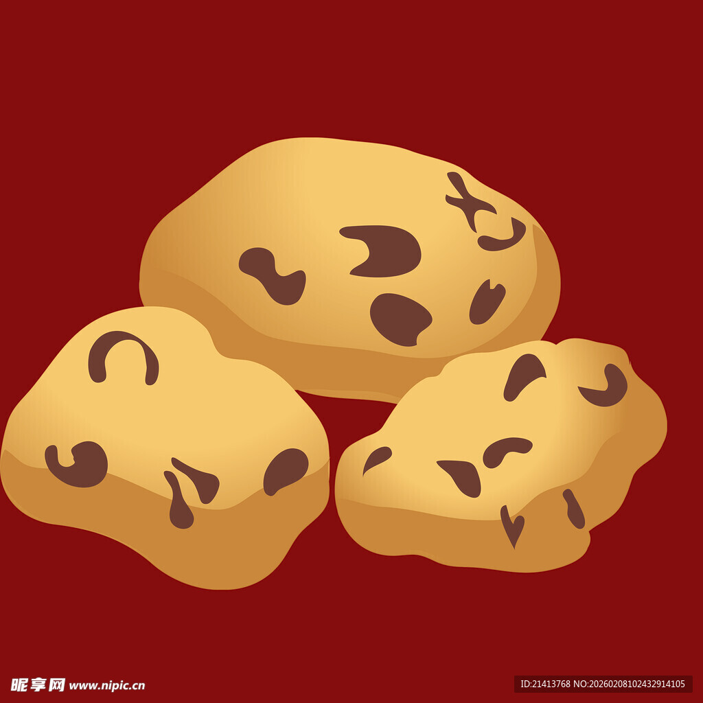 美味巧克力豆饼干