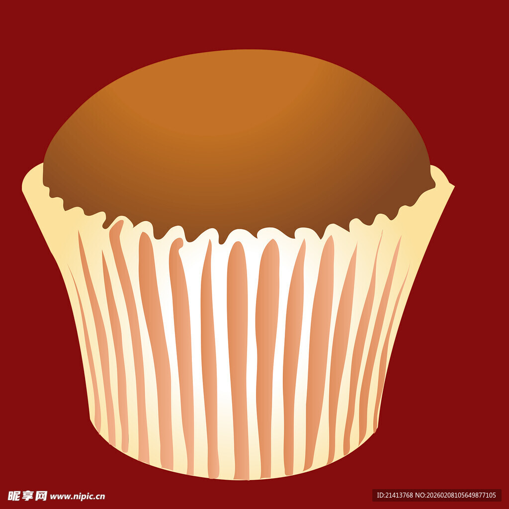 巧克力纸杯蛋糕