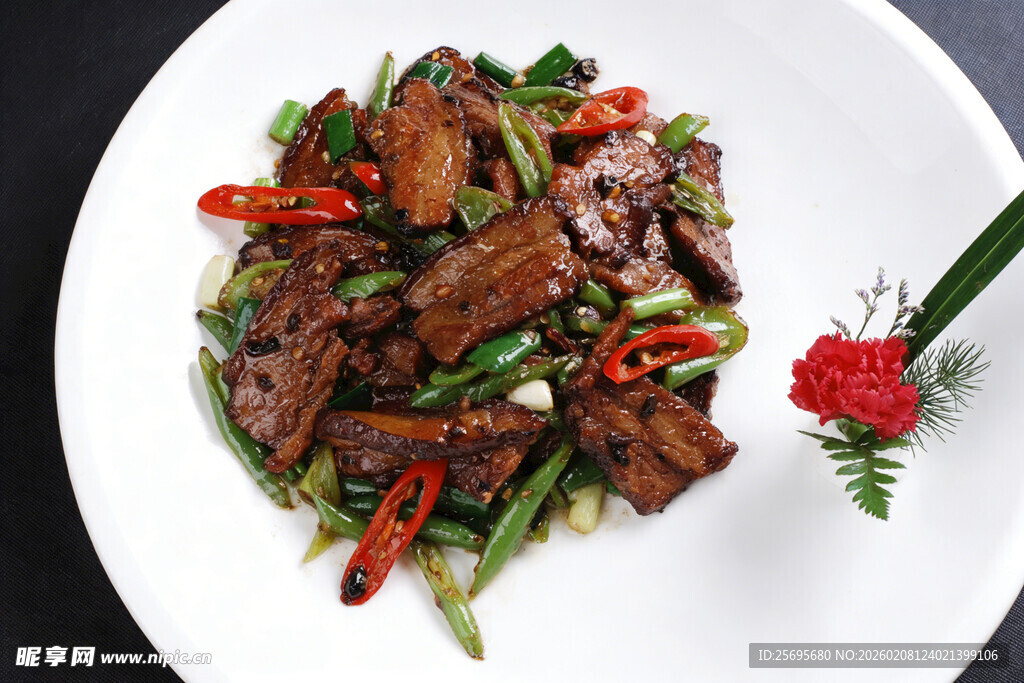 杭椒炒扣肉