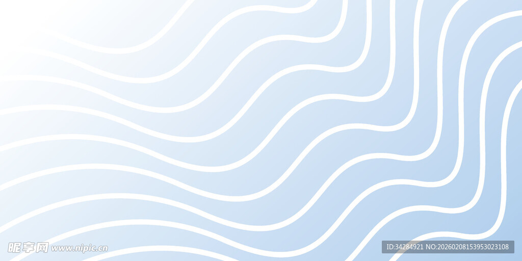 波浪线条背景