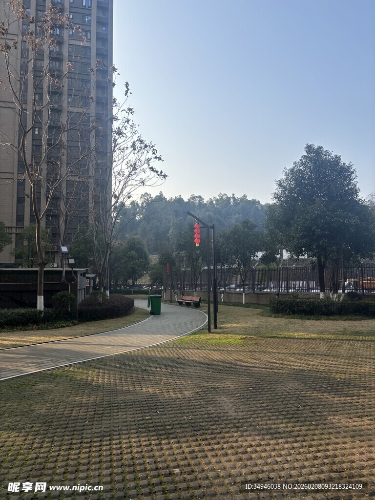 城市中的开阔户外休闲场地