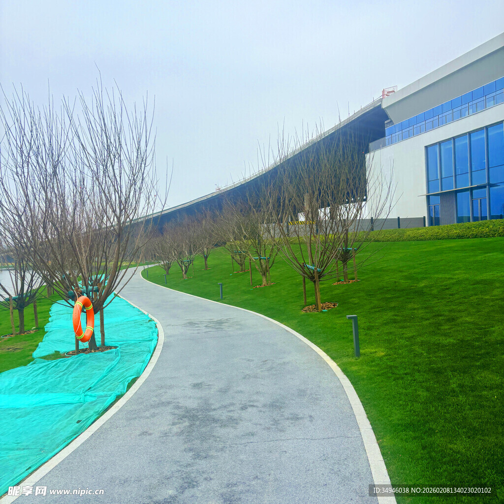 户外休闲步道景观