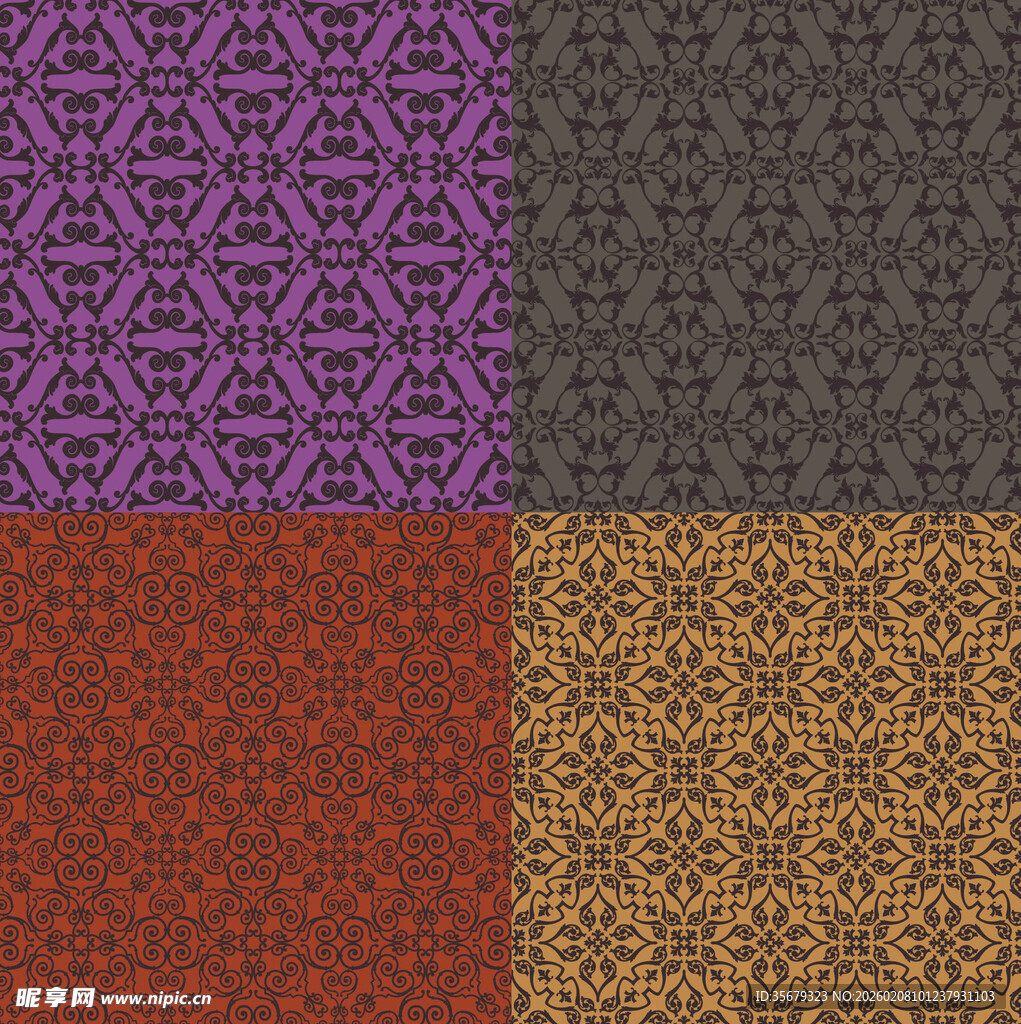 多彩几何图案纹理背景