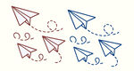 纸飞机图案
