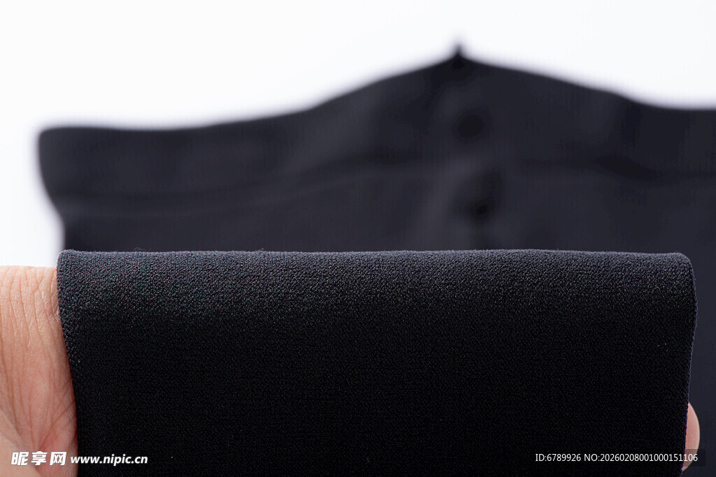黑色裤袜布料细节展示