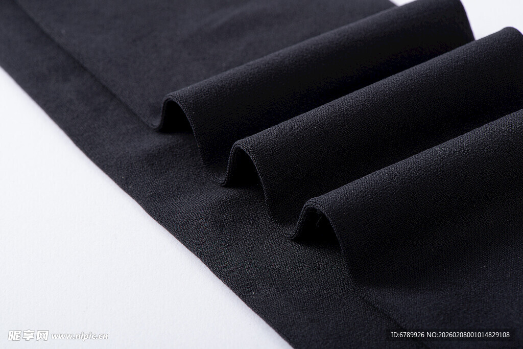 黑色裤袜折叠展示