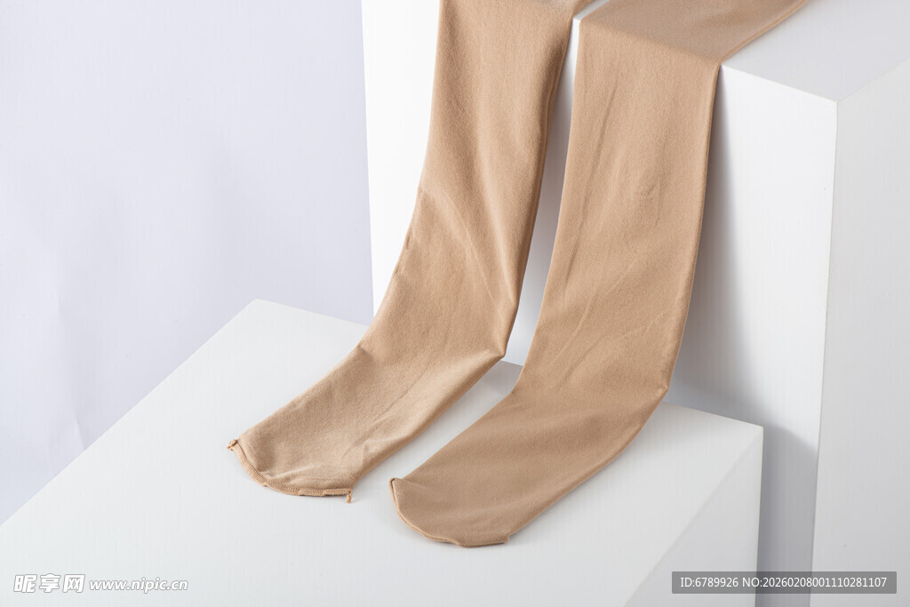 裸色连裤袜展示