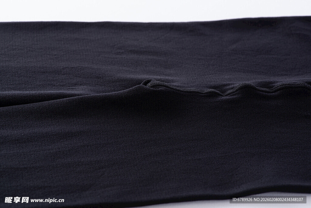 黑色裤袜纹理特写