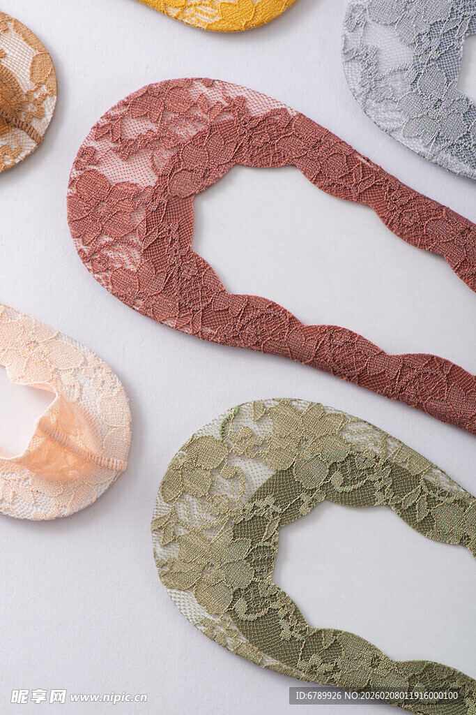 多彩隐形船袜展示