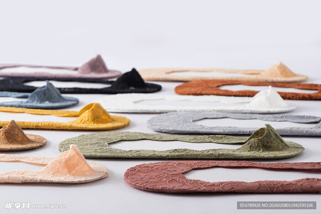 多彩隐形船袜展示