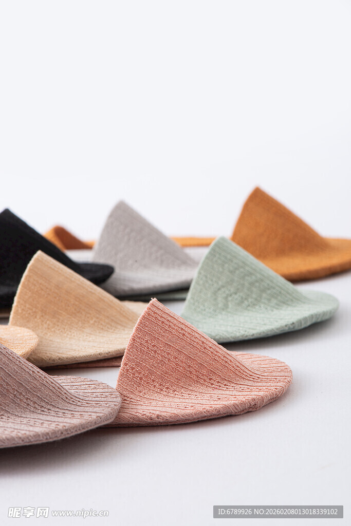 多彩简约船袜展示