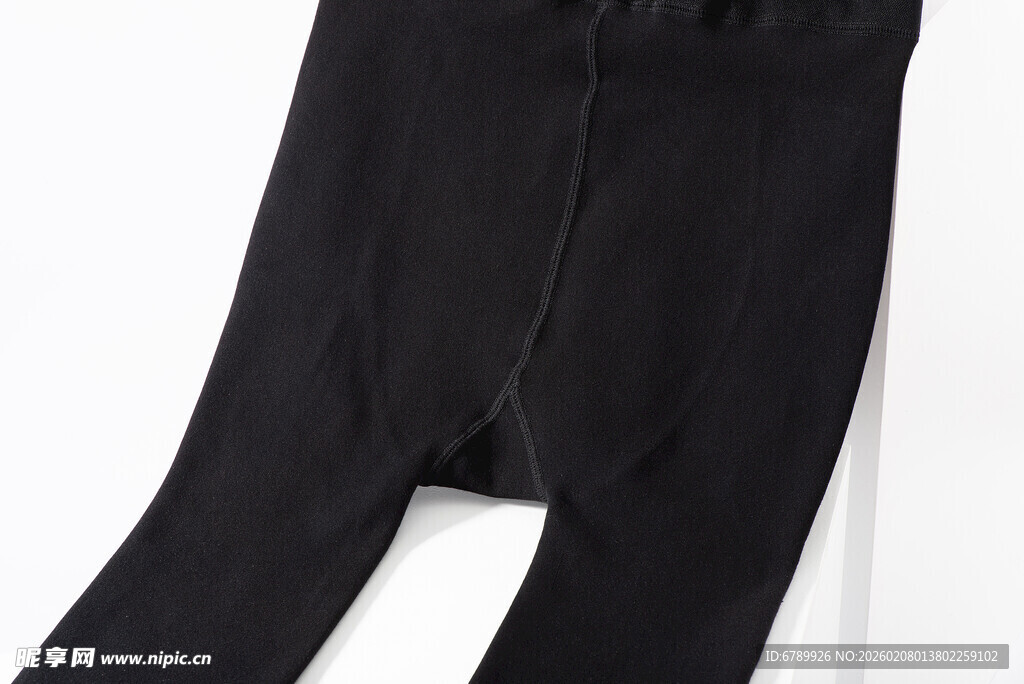 黑色紧身裤展示