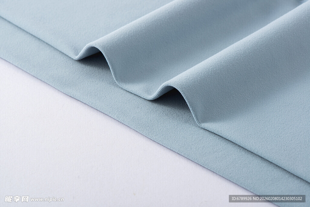 浅蓝色瑜伽裤材质展示