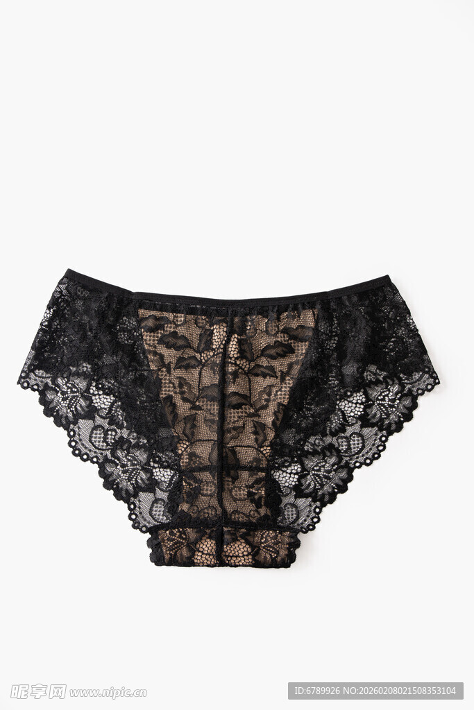黑色蕾丝内裤