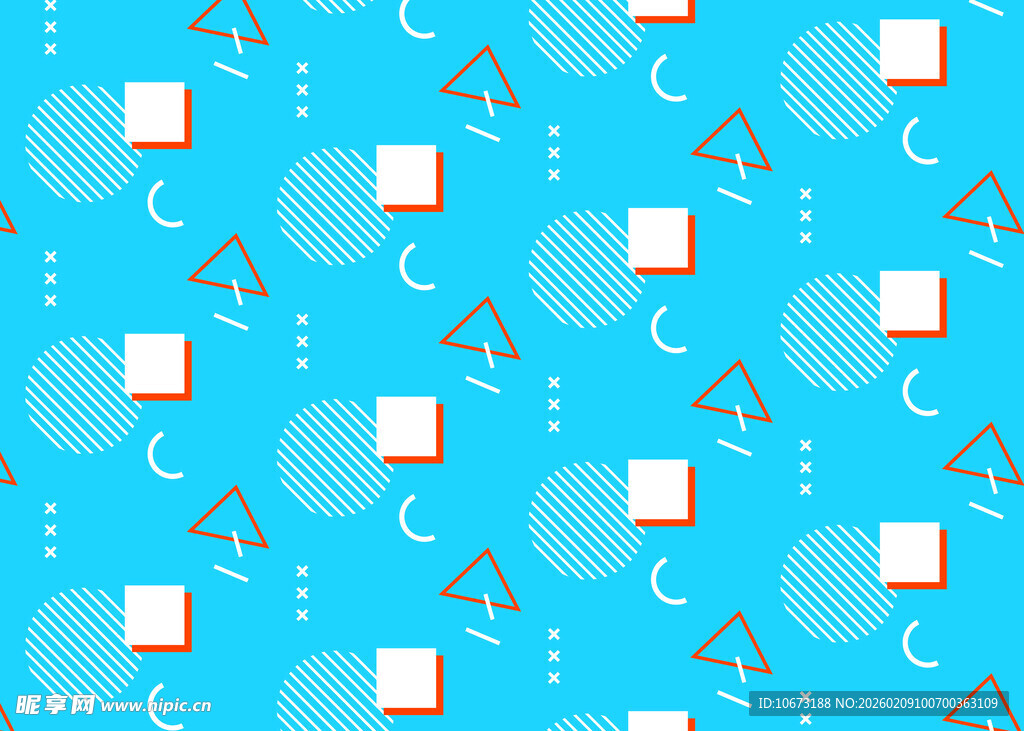 蓝色底书本月亮图案背景