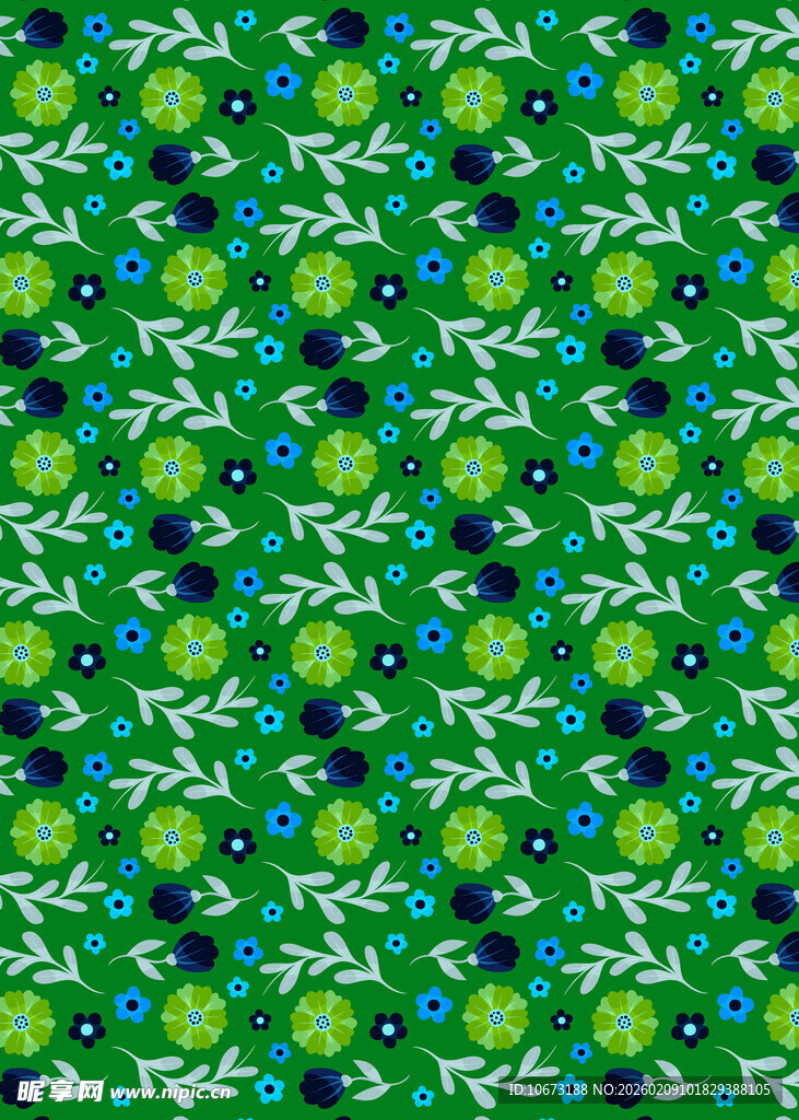 绿色几何图案装饰背景