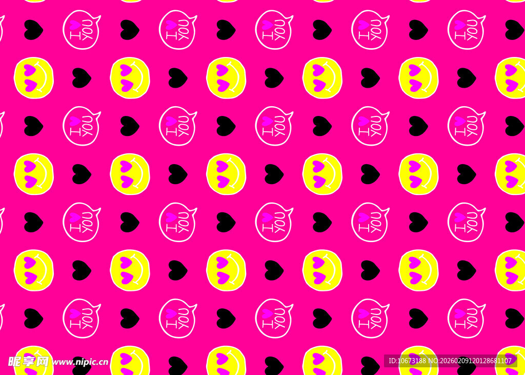 粉色背景圆形图案纹理