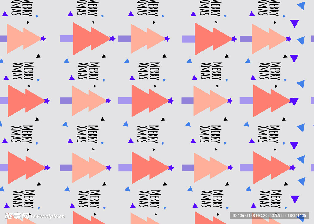几何箭头图案背景设计