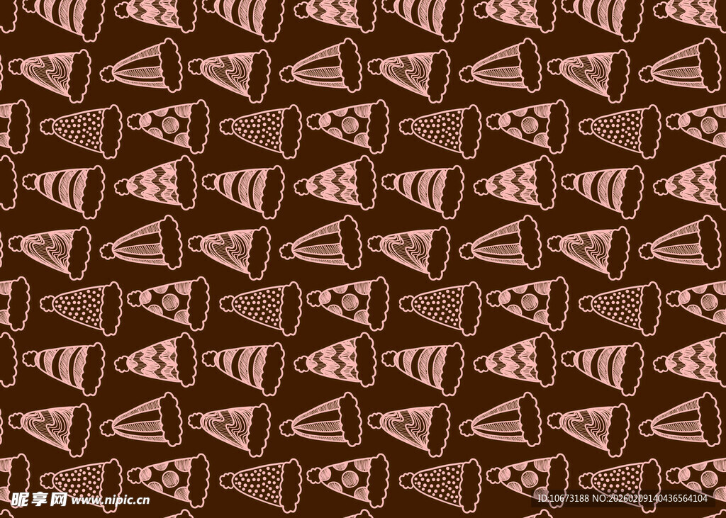 巧克力蛋糕图案背景纹理